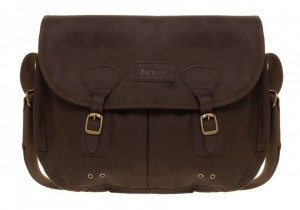 Barbour Waxed Messenger Bag