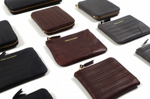 Commes Des Garcons Embossed Stitch Wallets