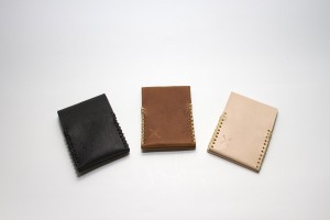 Leather Card Carry by Draught Dry Goods