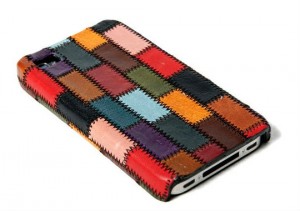 Glamb Patchwork Leather iPhone Case