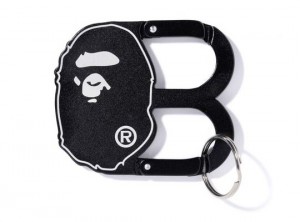 Bape ‘Ape Head B’ Carabiner