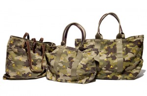 Rugby Ralph Lauren Camo Skull Tote Bags
