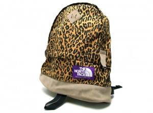 North Face Purple Label Leopard Daypack