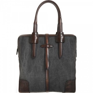 Berluti Black Fabric Tote