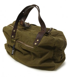 Silas X Key – Military Fabric ‘Boston Bag’