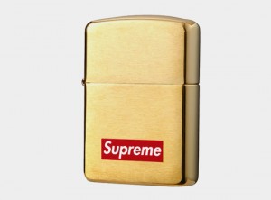 Supreme & Zippo Gold Lighter