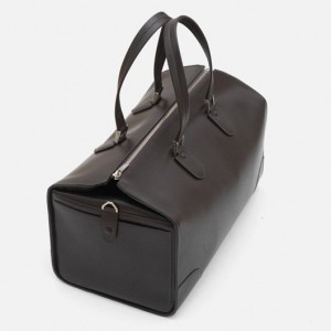Valextra Leather Travel Bag