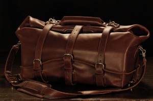 Saddleback Leather Co. Waterbag in Chestnut
