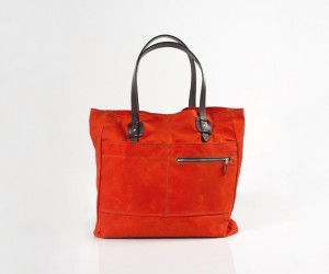 Tanner Goods Spring/Summer 2012 Blaze Orange Waxed Canvas Tote
