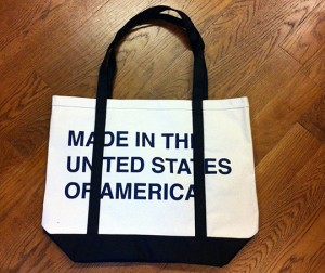 Mark McNairy for Opening Ceremony Tokyo Tote Bag