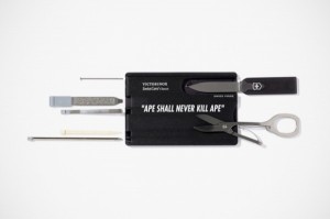 A Bathing Ape x Victorinox Card Multi-Tool Set