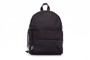SILENT by Damir Doma Leather-Trimmed ‘Bango’ Backpack