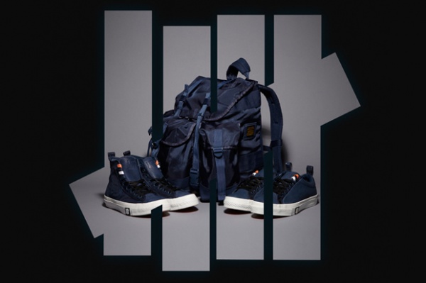 Undefeated & Converse Ballistic Capsule Line Navy