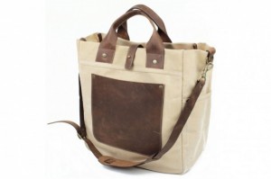 Workers NYC Waxed Cotton-Canvas ‘SoHo’ Bag