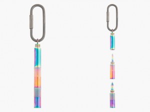 Lanvin Rainbow Hidden Screwdriver Keychain