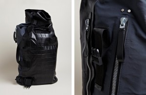 Lanvin Geometric Waterproof Duffel Bag