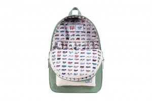 Kevin Butler of Rad Card with Rad Surfboards x Herschel Supply Co Bag Collection