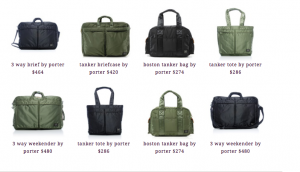 Porter “Tanker” 30% off 30th Anniversary Sale at Roztayger