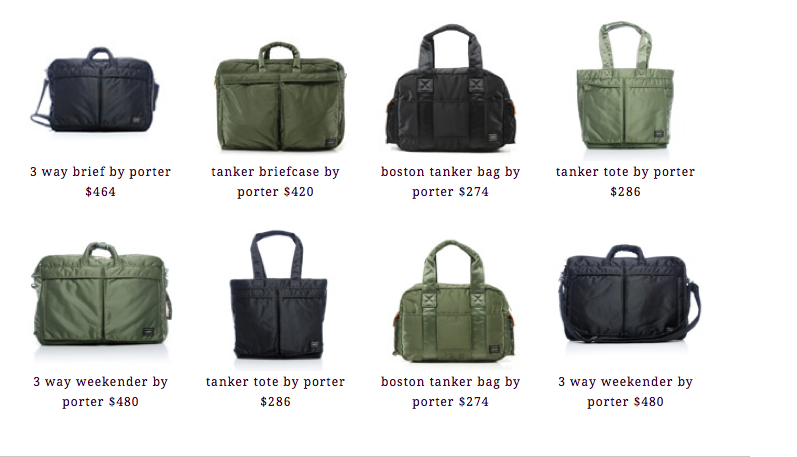 Porter “Tanker” 30% off 30th Anniversary Sale at Roztayger