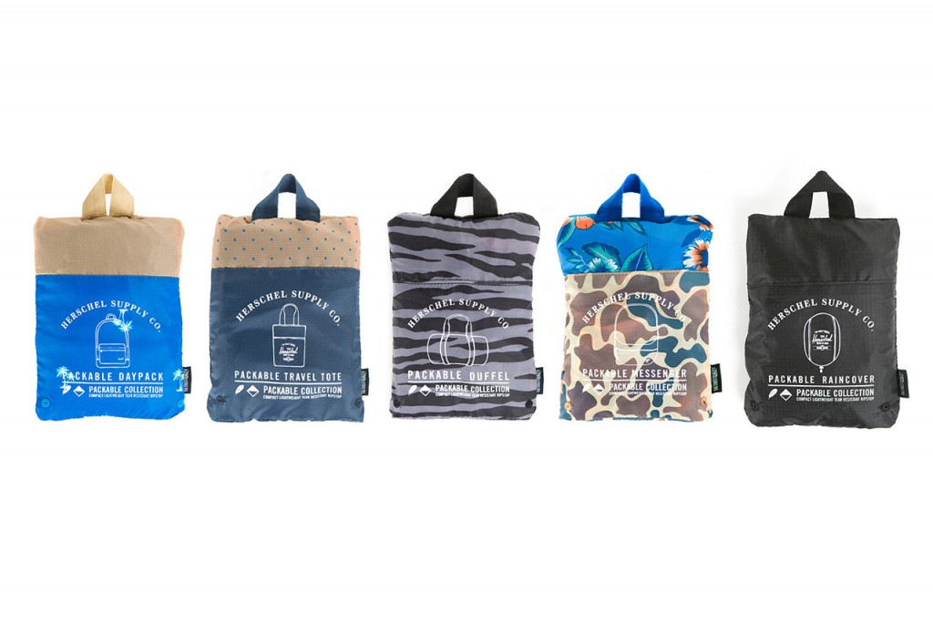 Herschel Supply Co. Spring/Summer 2014 Packable Bag Collection