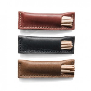 Leather Works Minnesota Toothpick Holder