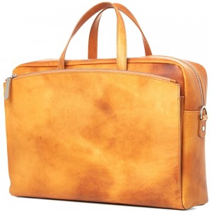 Maison Martin Margiela Burnished Leather Doctors Bag